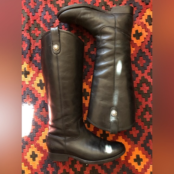 Frye Melissa tall riding boots - black, size 7 - Picture 8 of 8